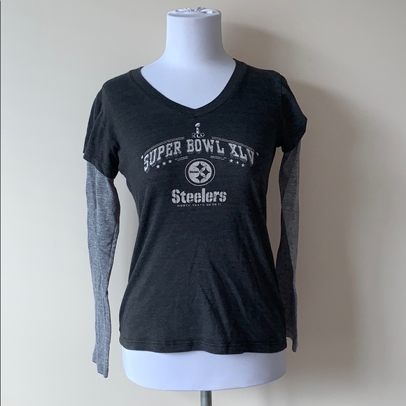 Touch Tops - Pittsburgh Steelers Super Bowl XLV Long Sleeve Tee